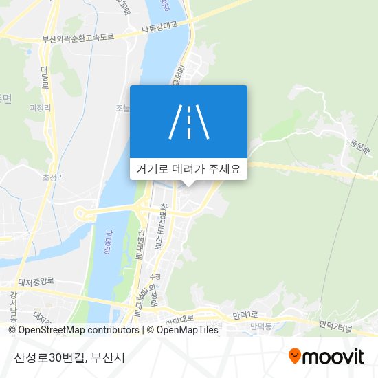 산성로30번길 지도