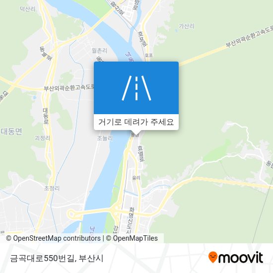 금곡대로550번길 지도