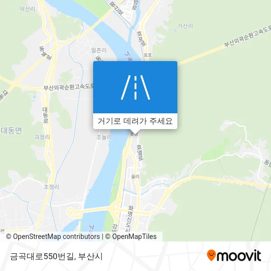 금곡대로550번길 지도