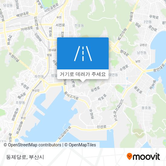 동제당로 지도