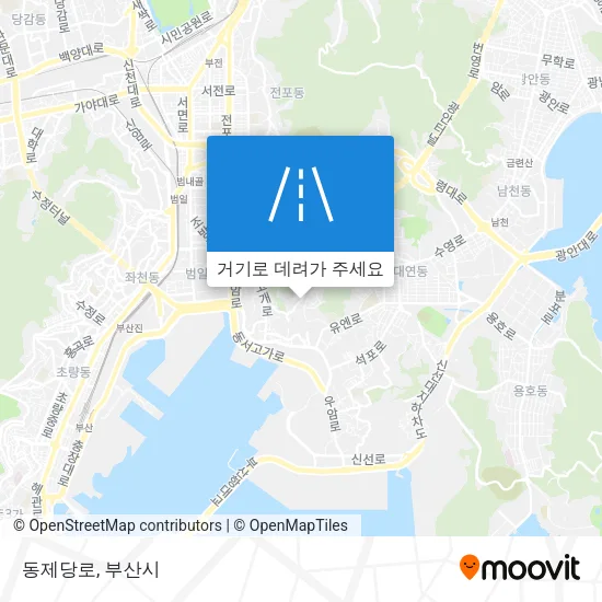 동제당로 지도