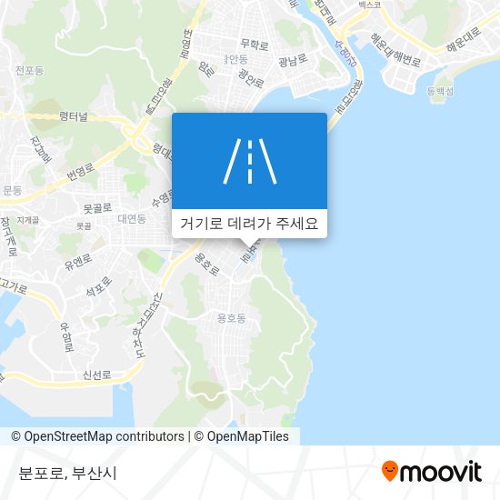 분포로 지도