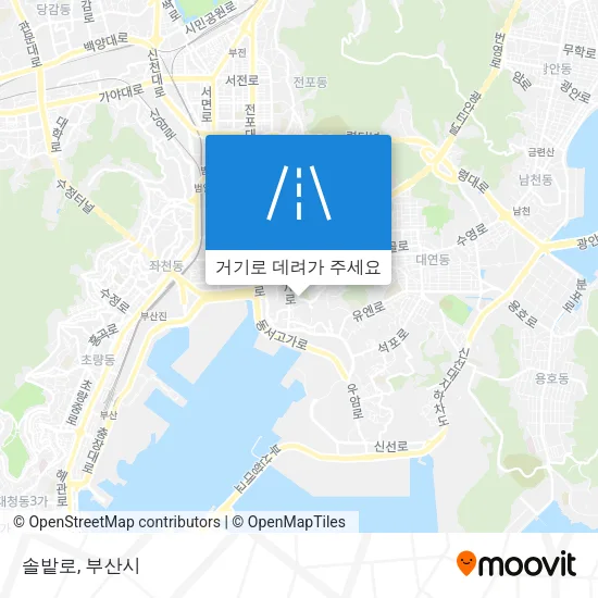 솔밭로 지도