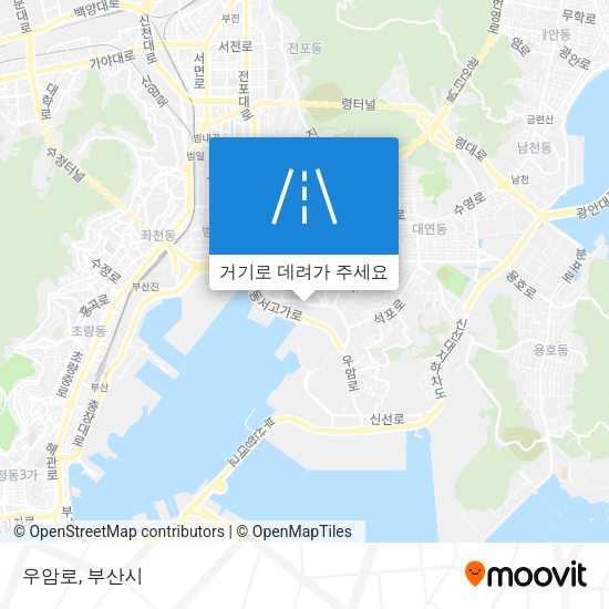 우암로 지도