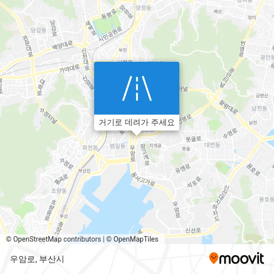우암로 지도
