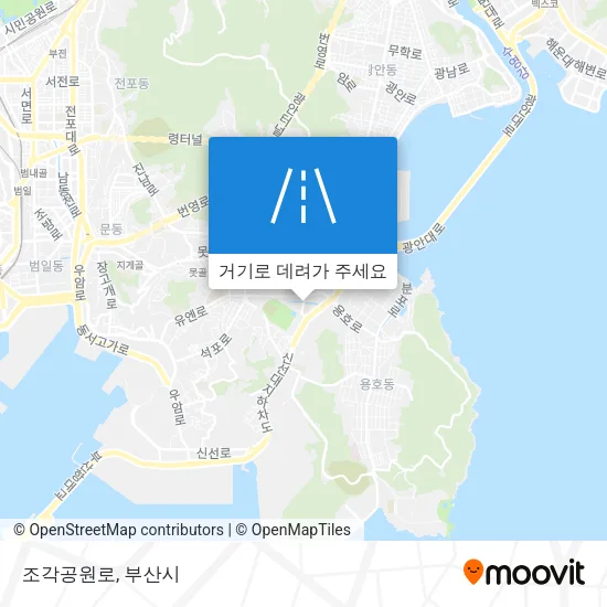 조각공원로 지도