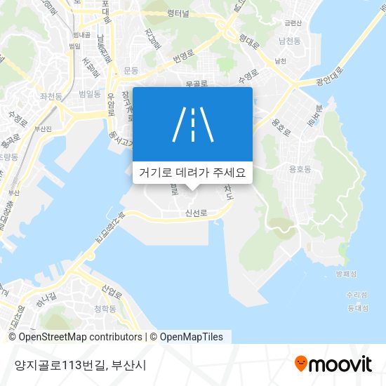 양지골로113번길 지도