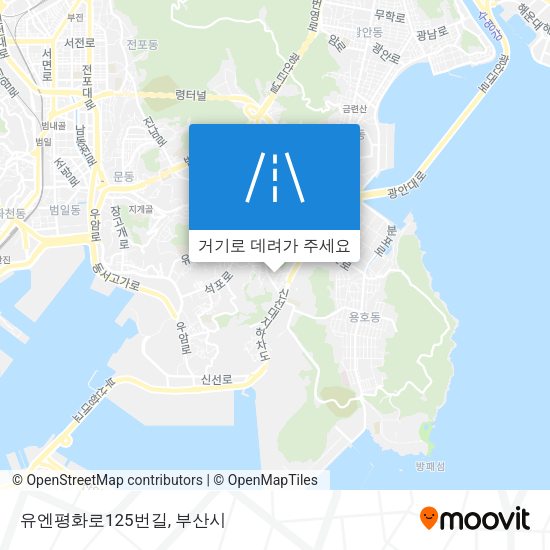 유엔평화로125번길 지도