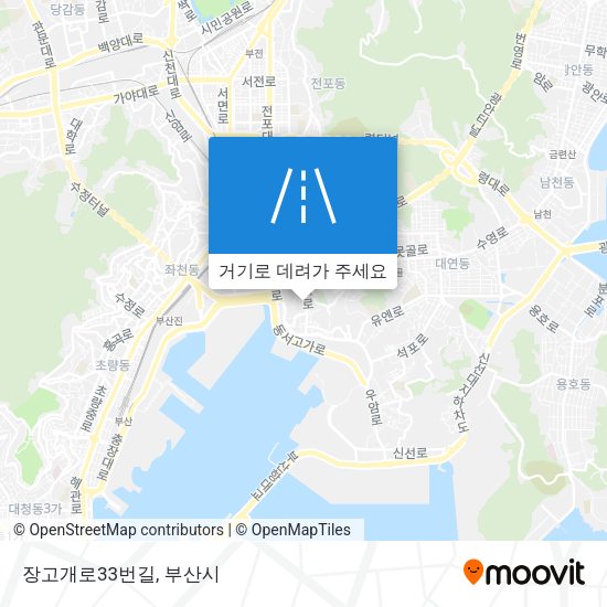 장고개로33번길 지도