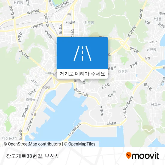 장고개로33번길 지도