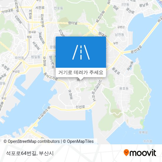 석포로64번길 지도
