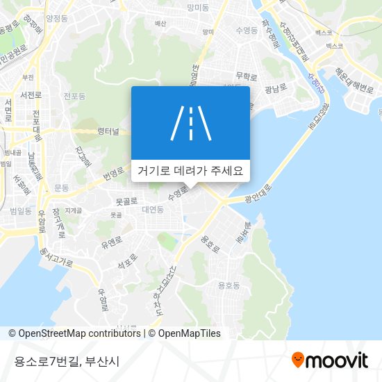 용소로7번길 지도