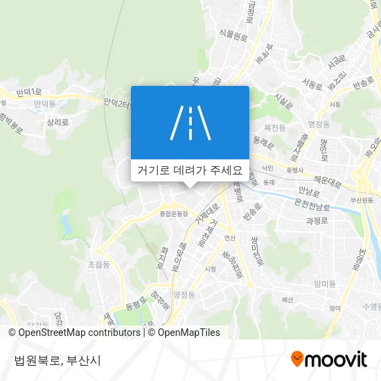 법원북로 지도