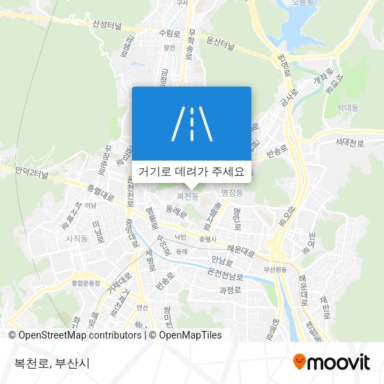 복천로 지도