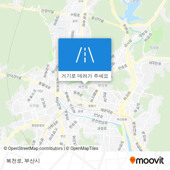 복천로 지도