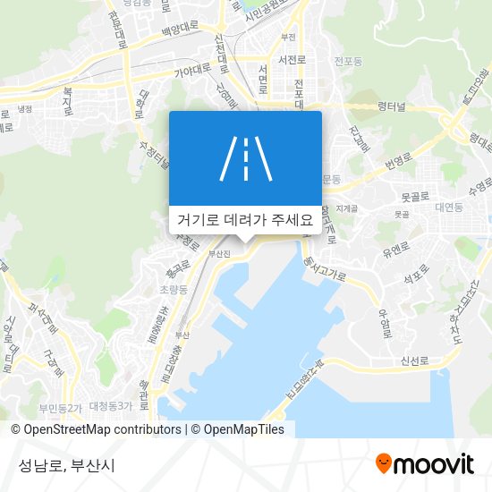 성남로 지도
