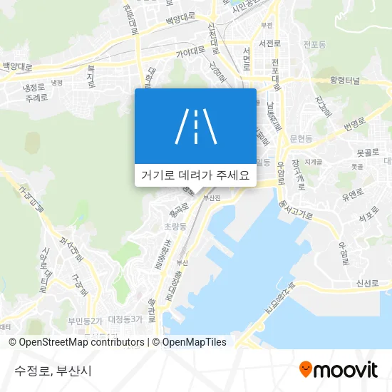 수정로 지도