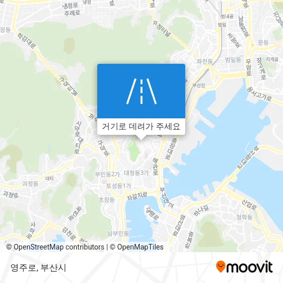 영주로 지도