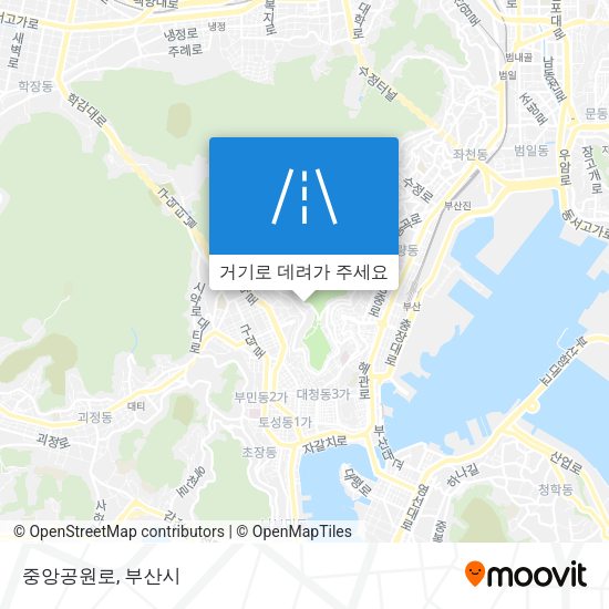 중앙공원로 지도