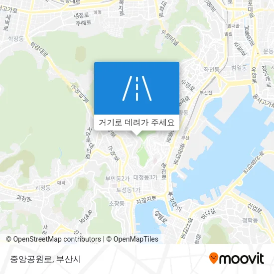 중앙공원로 지도