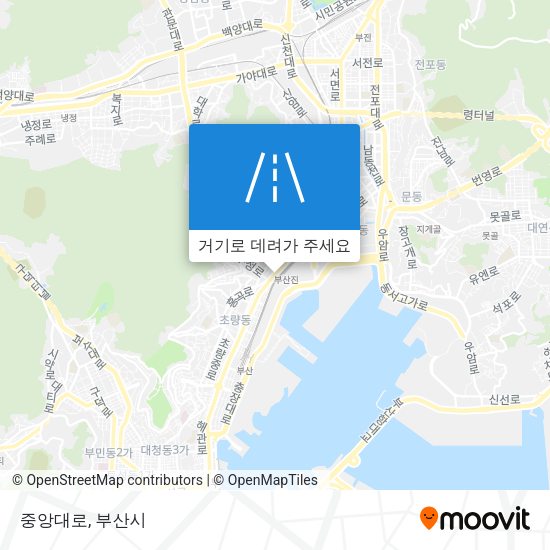 중앙대로 지도