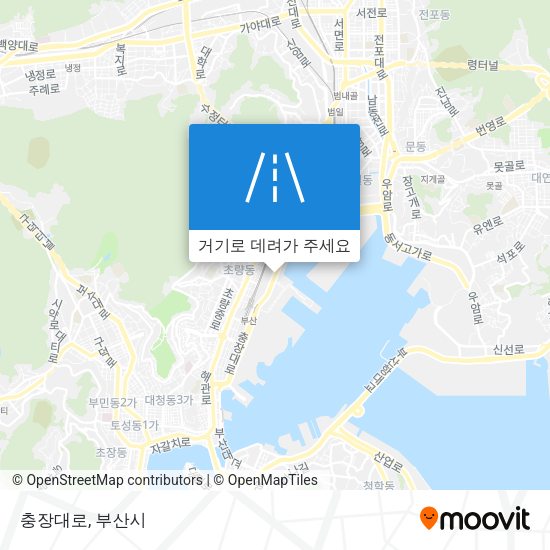 충장대로 지도