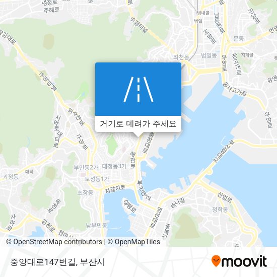 중앙대로147번길 지도