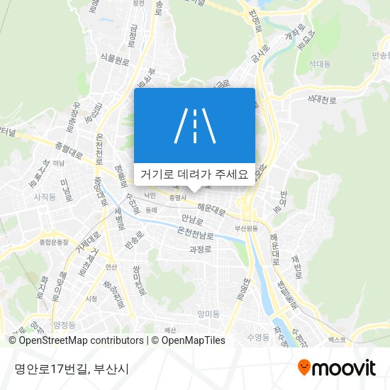 명안로17번길 지도