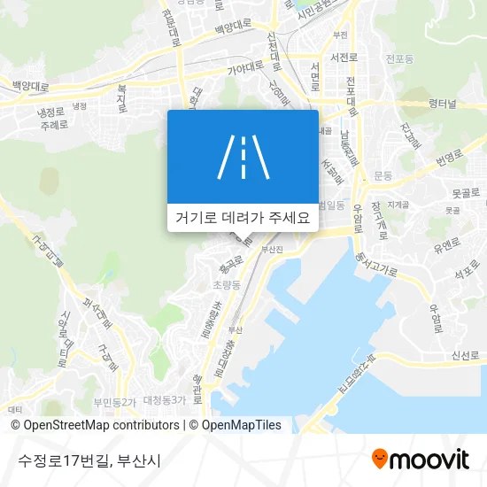 수정로17번길 지도