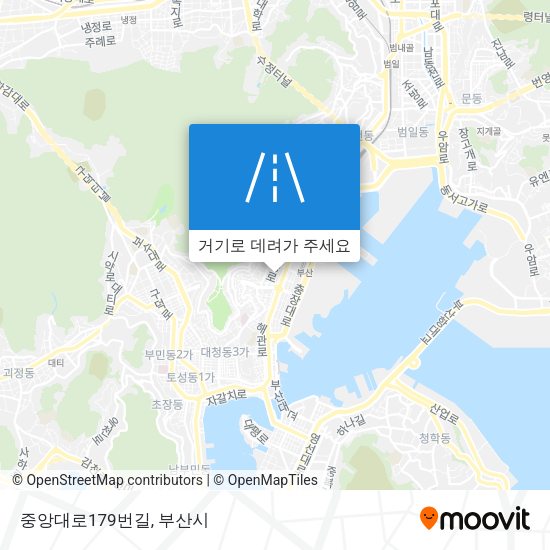 중앙대로179번길 지도