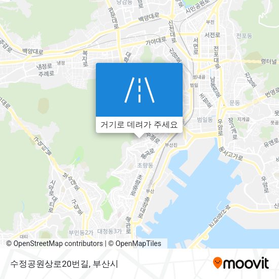 수정공원상로20번길 지도