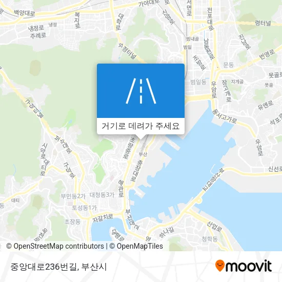 중앙대로236번길 지도