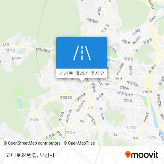 교대로24번길 지도