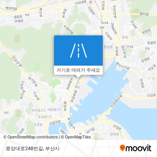 중앙대로248번길 지도