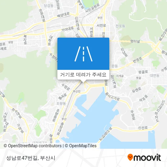 성남로47번길 지도