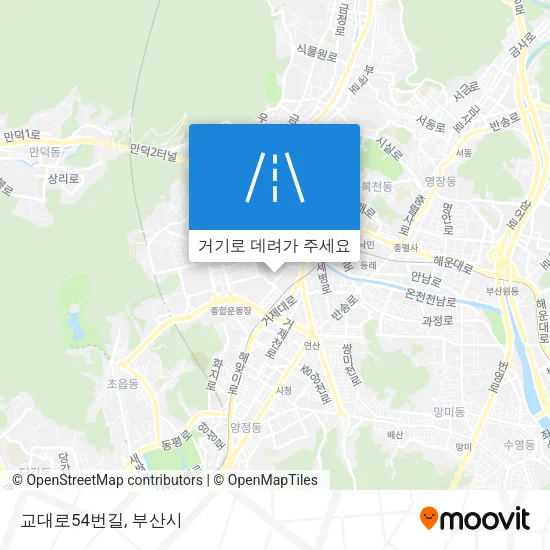 교대로54번길 지도