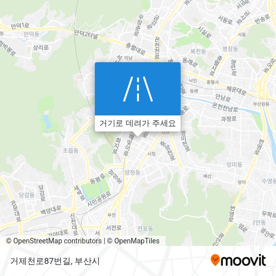 거제천로87번길 지도