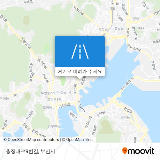 충장대로9번길 지도