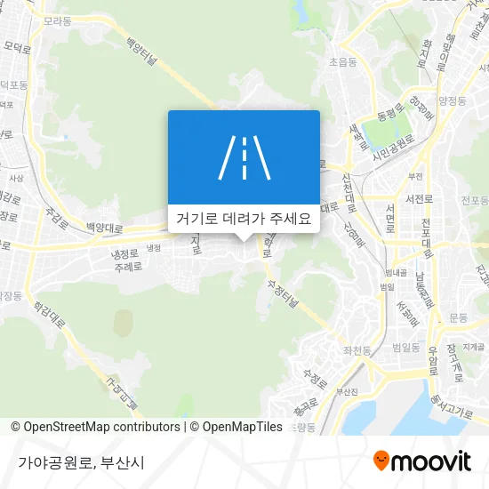 가야공원로 지도