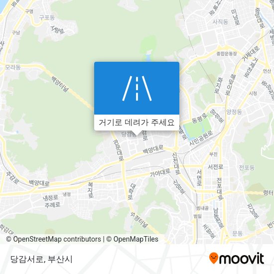 당감서로 지도