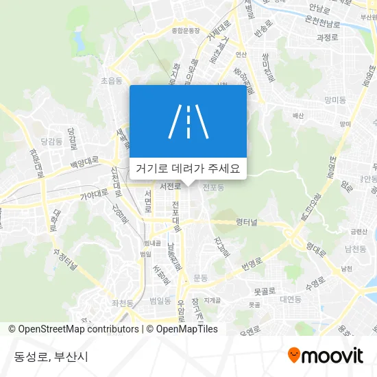 동성로 지도