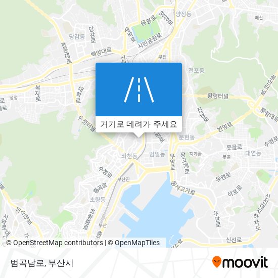 범곡남로 지도