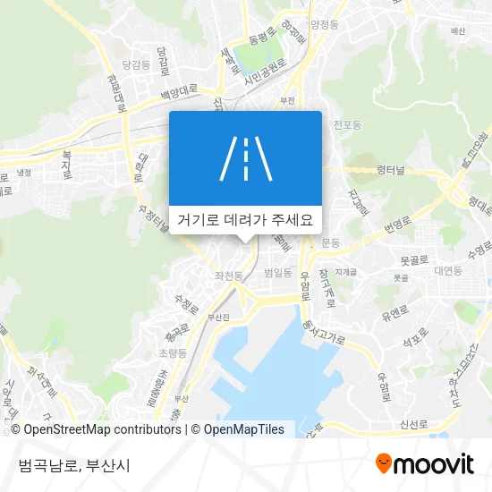 범곡남로 지도