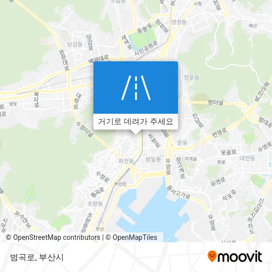 범곡로 지도