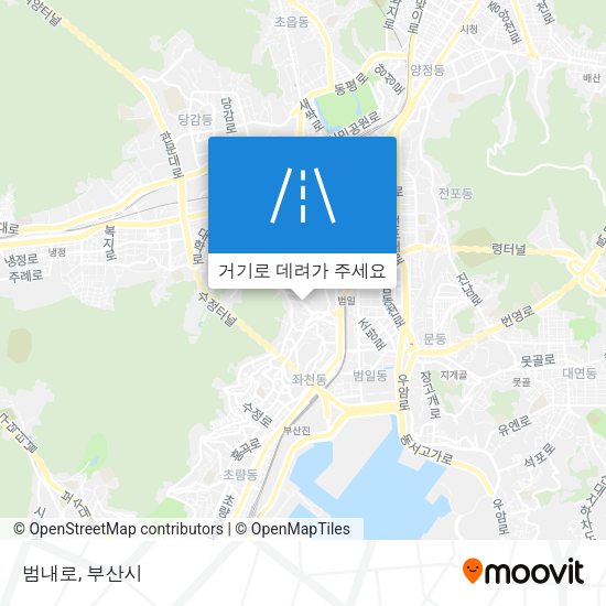 범내로 지도