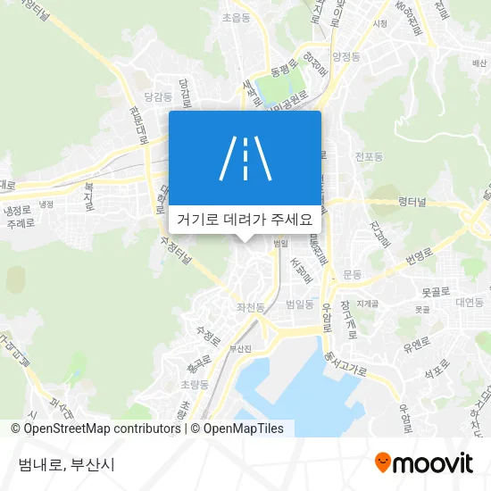 범내로 지도