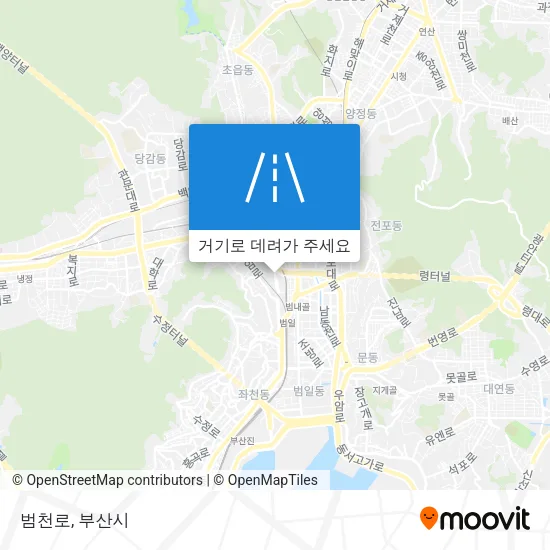 범천로 지도