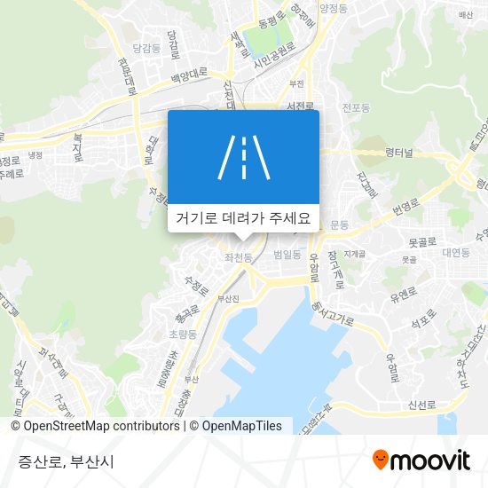 증산로 지도