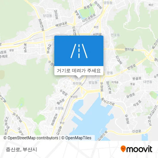 증산로 지도