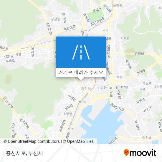 증산서로 지도
